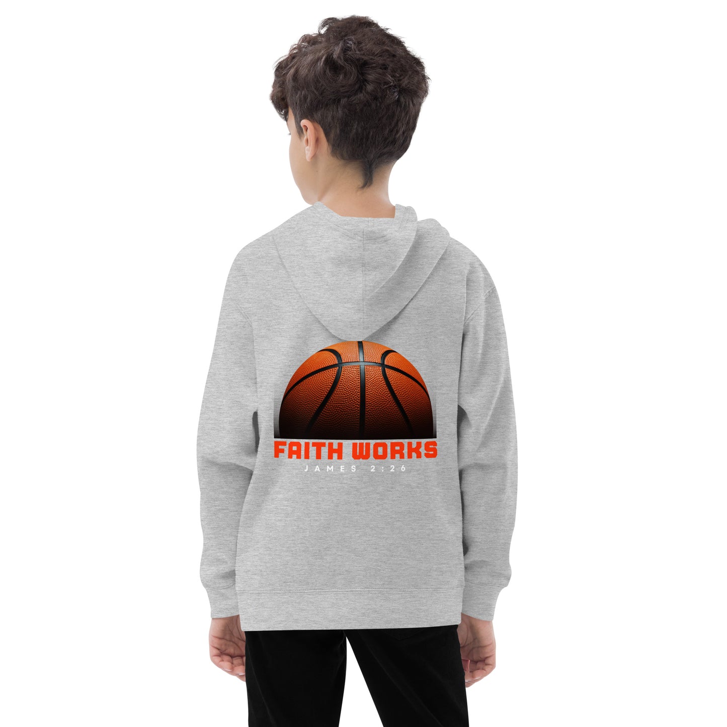 FAITH WORKS Kids fleece hoodie