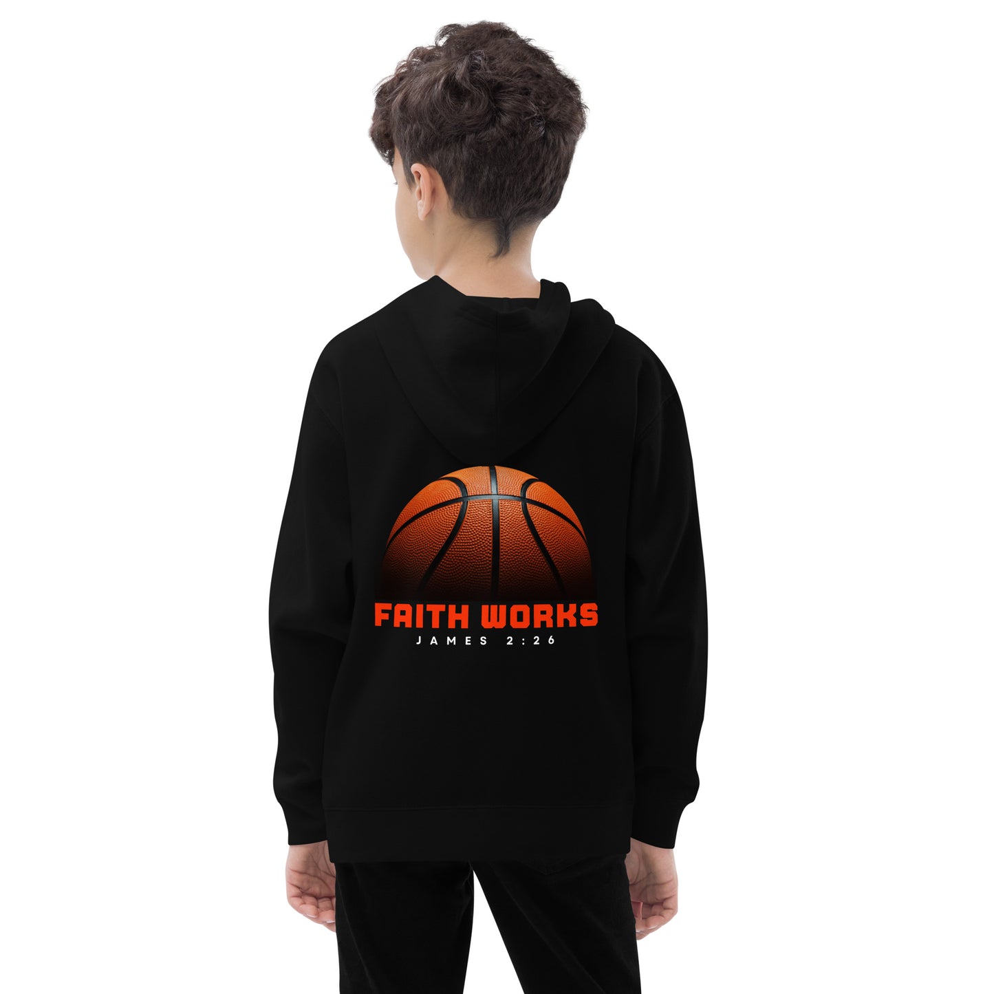 FAITH WORKS Kids fleece hoodie