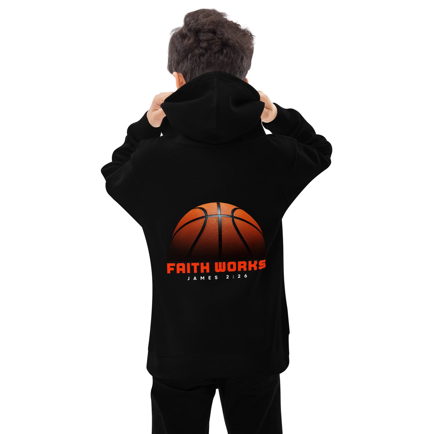 FAITH WORKS Kids fleece hoodie