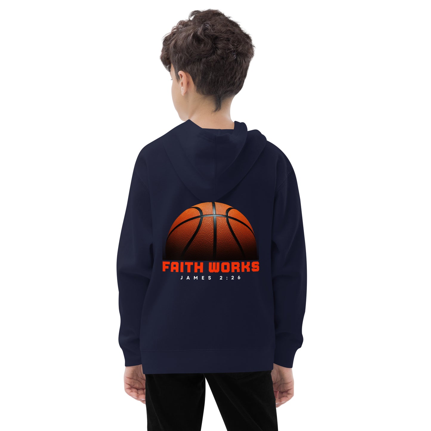FAITH WORKS Kids fleece hoodie