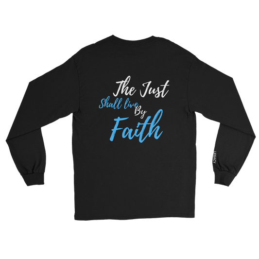 The Just Shall Live By Faith | Men’s Long Sleeve Shirt