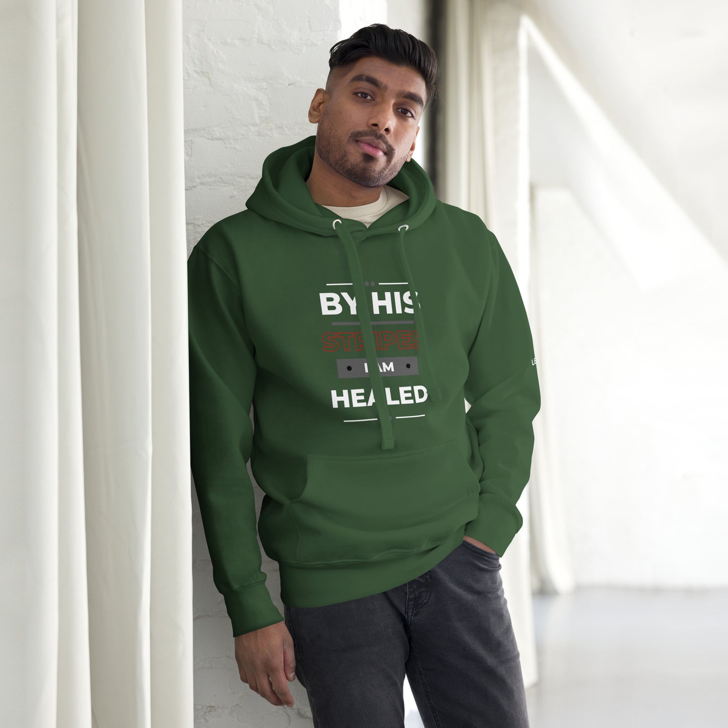 By His Stripes I Am Healed | Unisex Hoodie