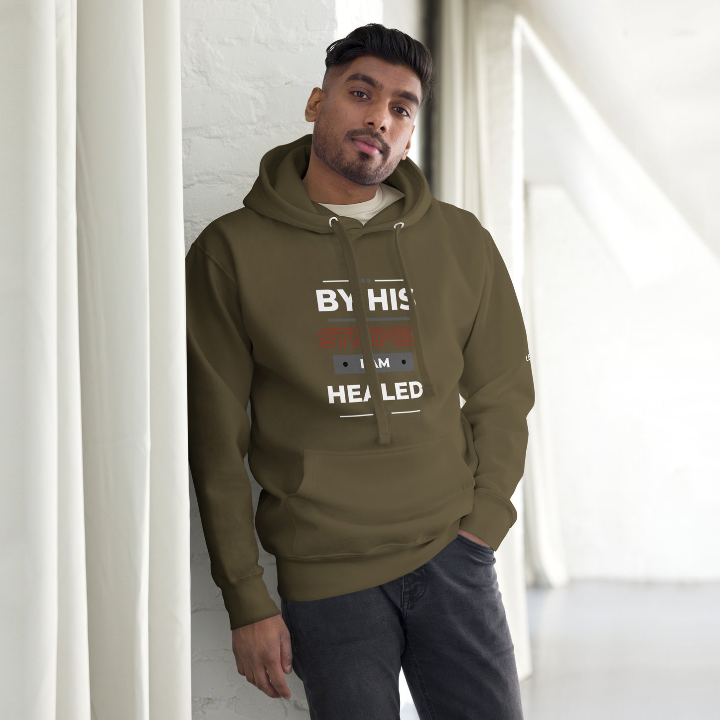 By His Stripes I Am Healed | Unisex Hoodie