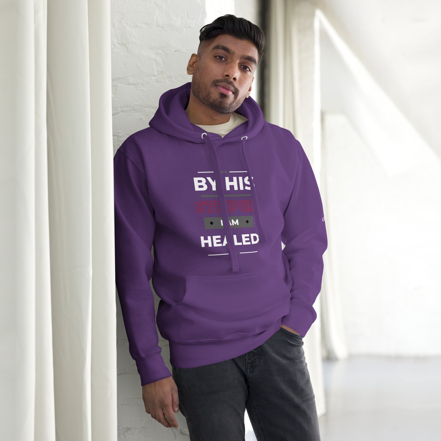 By His Stripes I Am Healed | Unisex Hoodie